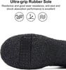 ALEADER Barefoot Sock Shoes for Men and Women  Lifting Shoes Zero Drop Minimalist Toe  MultiOccasion Ultra Portable Water Shoes  ECO VeganBlack Blue