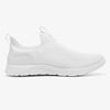 ALEADER Womens Slip On Energycloud Walking Shoes Stretch Knit Sneakers Breathable Athletic TennisWhite