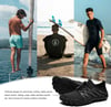 HIITAVE Men Barefoot Water Shoes Beach Aqua Socks Quick Dry for Outdoor Sport Hiking Swiming SurfingMblack