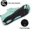 HIITAVE Women Barefoot Water Shoes Breathable Beach Shoes Minimalist for Outdoor HikingMintgreen