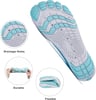 hiitave Womens Water Shoes Quick Dry Barefoot for Swim Diving Surf Aqua Sports Pool Beach Walking YogaLightCyan