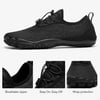 ALEADER Barefoot Water Shoes Men Non Slip Swim Beach Shoes for Hiking Walking RiverAll Black