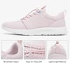 ALEADER Energycloud Ultra Light  Womens Slip On Walking Shoes Tennis Running ShoesLight Pink