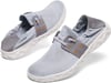 ALEADER Mens Slip On Mesh Water Shoes Casual Quick Drying Travel ShoesLight Gray