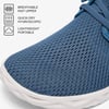 ALEADER Mens Slip On Mesh Water Shoes Casual Quick Drying Travel ShoesNavy