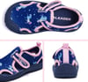 ALEADER Toddler BoysGirls Water Shoes Kids Swim Beach SandalsNavy PinkUnicorn