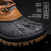 ALEADER Womens Winter Snow Boots  Waterproof Shell  Duck BootsBrown Grey