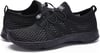 Aleader Mens Mesh Slip On Water ShoesAll Black