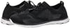 Aleader Mens Mesh Slip On Water ShoesBlackGray Knit