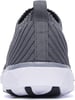 Aleader Mens Mesh Slip On Water ShoesDark GreyWhite