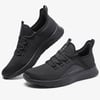 ALEADER Mens Energycloud Slip On Running Walking Shoes Cushion Lightweight SneakersAll Black