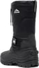 ALEADER Mens Insulated Waterproof Outdoor Warm Snow BootsBlackBuckle