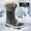 ALEADER Womens Winter Boots Waterproof Cold Weather Snow BootsGrey