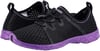 Aleader Womens Quick Drying Aqua Water ShoesEBlackPurple