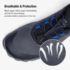 ALEADER XBAREFOOT Mens Water Shoes Quick Dry Aqua Beach ShoesBlackGrey