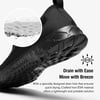 imageALEADER Mens Stylish Water Shoes QuickDry Xdrain Water Sneakers Lightweight ampamp Comfort FootedAll Black