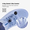 imageKOLILI Womens Stylish Water Shoes Tennis Walking Shoes with Arch Support Best for Water Sports Travel ampamp WalkIcy Blue