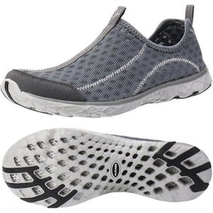 Aleader Mens Mesh Slip On Water ShoesDark Gray