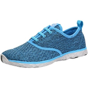 ALEADER Lightweight Water Shoes for Women Mesh Quick Drying Aqua ShoesBlue Stylish