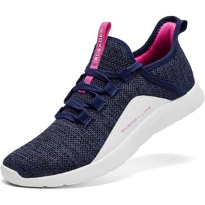 ALEADER Womens Energycloud Lightweight Slip On Walking Running ShoesNavy