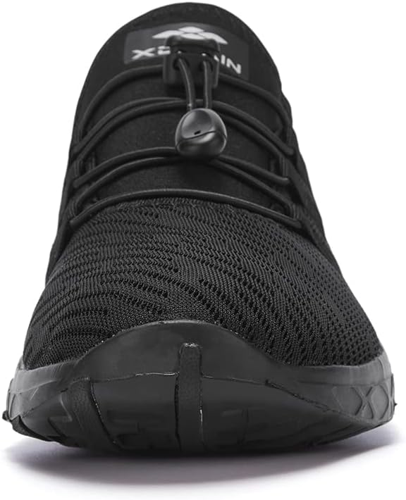 ALEADER Mens Quick Drying Aqua Water Shoes1All Black