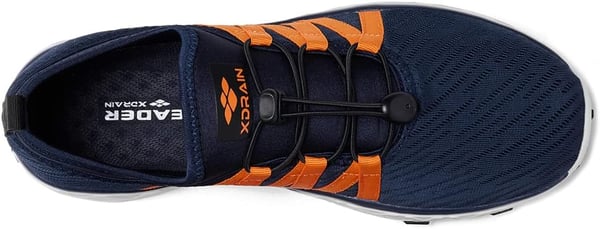 ALEADER Mens Quick Drying Aqua Water Shoes1NavyOrange