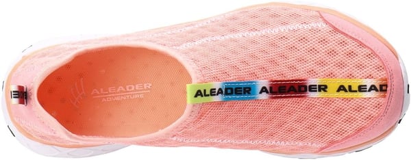 Aleader Womens Mesh Slip On Water ShoesSandy Rose