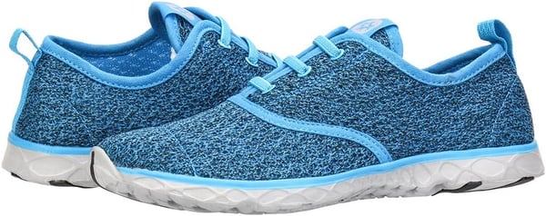 ALEADER Lightweight Water Shoes for Women Mesh Quick Drying Aqua ShoesBlue Stylish