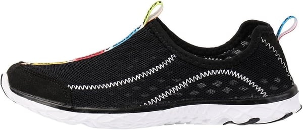 Aleader Womens Mesh Slip On Water ShoesBlack