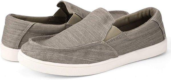 ALEADER Mens Canvas SlipOn Loafer Casual Deck Shoes AllDay ComfortALEADER Mens Canvas SlipOn Loafer Casual Deck Shoes AllDay Comfort