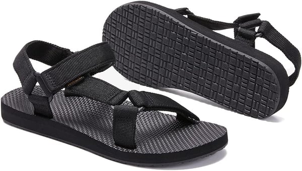 ALEADER Womens Sandals Sport Athletic Sandals for WaterWalkOutdoorTravelCampingBlack