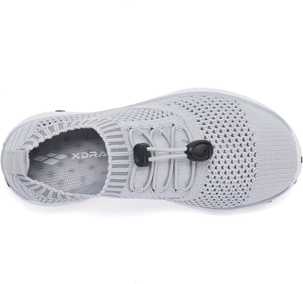 ALEADER Kids Slipon Quick Dry Water Shoes ToddlerLittle KidBig KidLight Gray