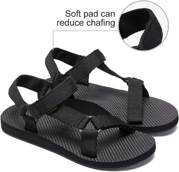 ALEADER Womens Sandals Sport Athletic Sandals for WaterWalkOutdoorTravelCampingBlack