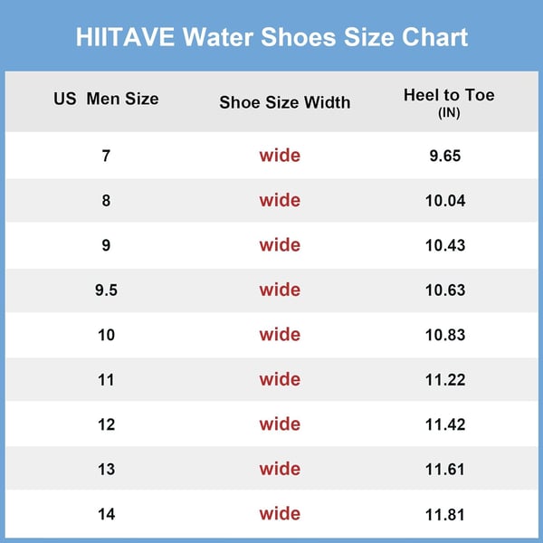 HIITAVE Men Barefoot Water Shoes Beach Aqua Socks Quick Dry for Outdoor Sport Hiking Swiming SurfingDarkGray