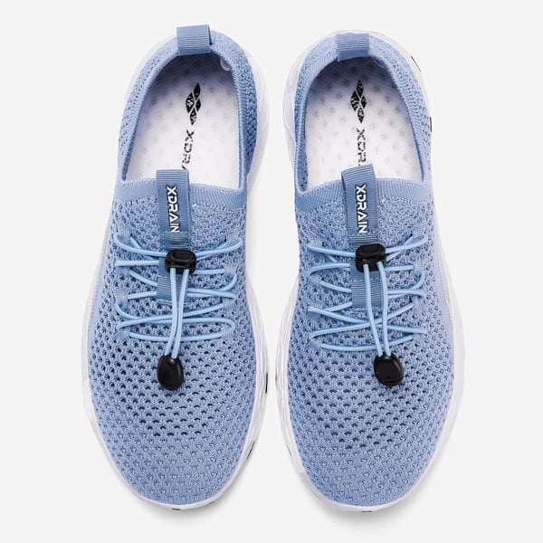 ALEADER Womens Lightweight Aqua Water Shoes Slipon Quick Drying Swim ShoesLavender Blue