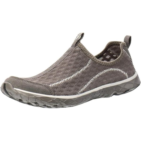 Aleader Mens Mesh Slip On Water ShoesOvercast Gray