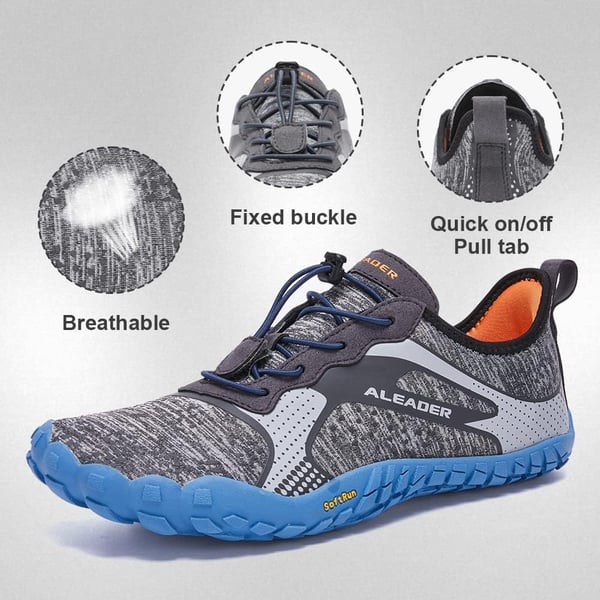 imageMens Minimalist Trail Runner  Minimalist Barefoot Shoe  Wide Toe Box  Zero Drop Sole