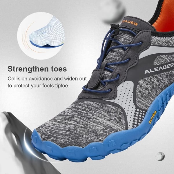 imageMens Minimalist Trail Runner  Minimalist Barefoot Shoe  Wide Toe Box  Zero Drop Sole