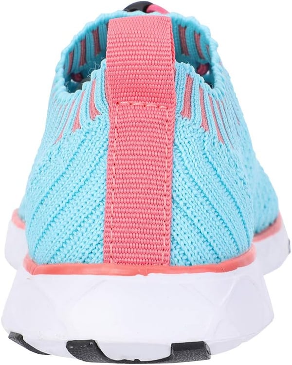 ALEADER Kids Slipon Quick Dry Water Shoes ToddlerLittle KidBig KidAqua BluePinkKnit