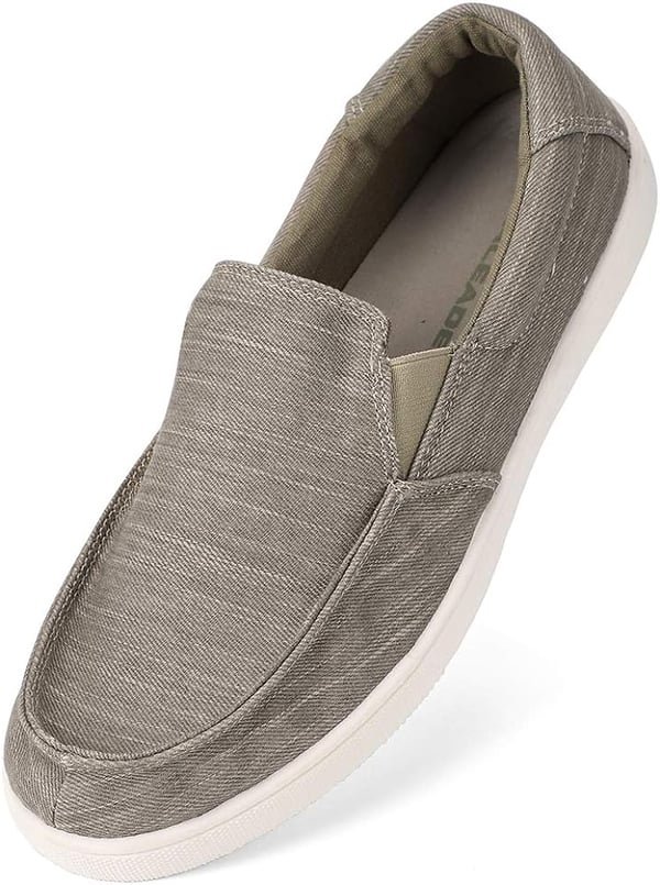 ALEADER Mens Canvas SlipOn Loafer Casual Deck Shoes AllDay ComfortALEADER Mens Canvas SlipOn Loafer Casual Deck Shoes AllDay Comfort