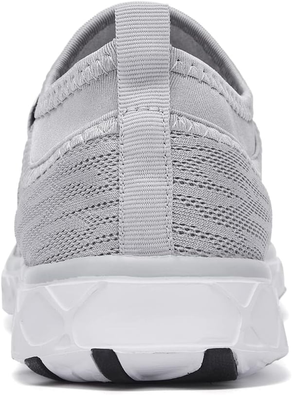 Aleader Womens Mesh Slip On Water ShoesGrey