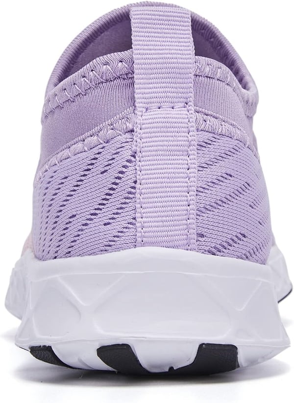 ALEADER Kids Slipon Quick Dry Water Shoes ToddlerLittle KidBig KidPurplePink