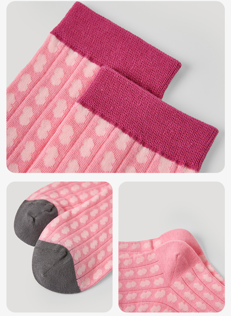LL Socks Women Crew Socks Spring Forest Full Bloom Colorful Stripes Socks 5 Pairs