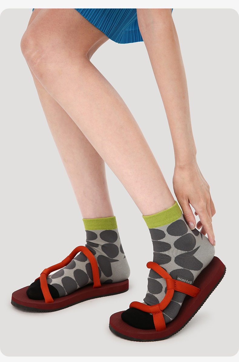 LL Socks Women Ankle Socks Gravitational Time Dilation Couple Letter Polka Dot Socks 5 Pairs