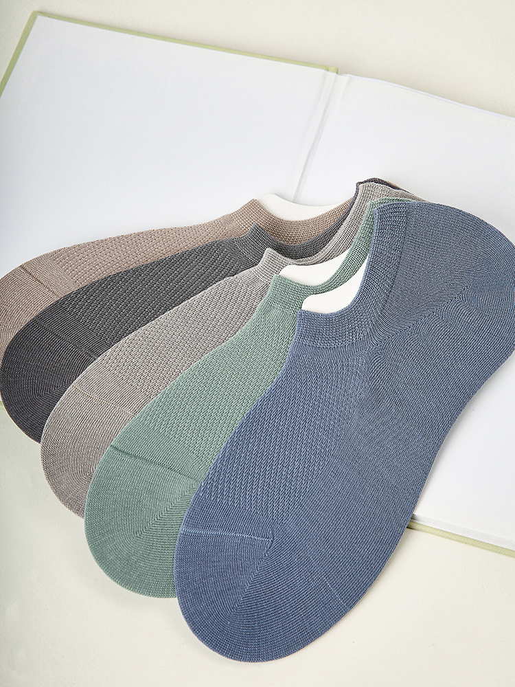 LL Socks Women Low Rise Socks Field Colors Color Mesh Multicolor Socks Gift Set Socks 8 Pairs