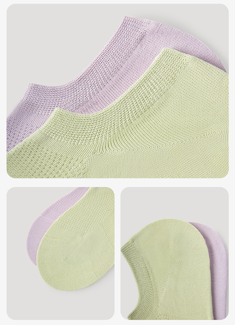 LL Socks Women Low Rise Socks Girl Candy Color Mesh Multicolor Socks Gift Set Socks 8 Pairs