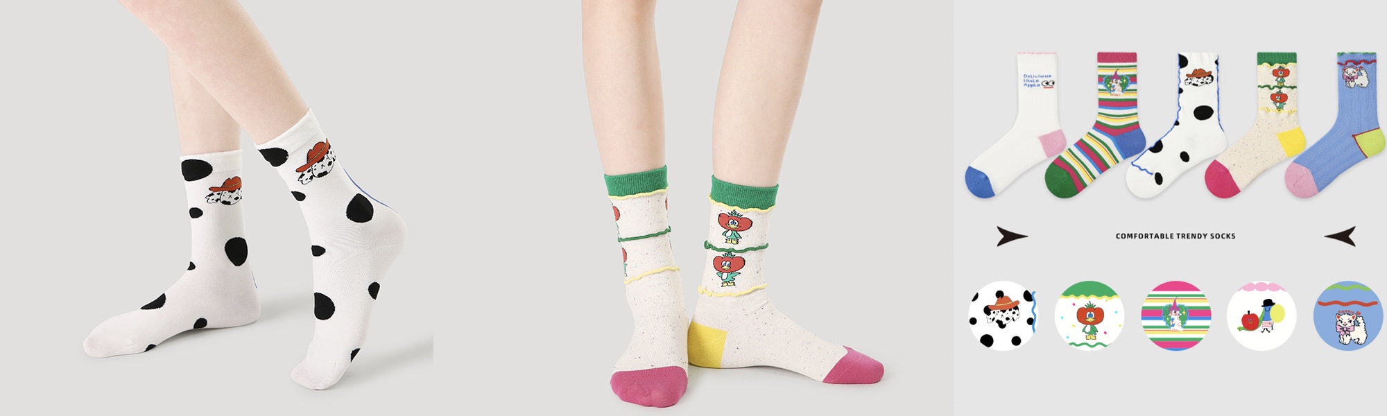 Discover the Joy of LL Socks: The 'Happy Notes' Spring/Summer Women's Sock Series