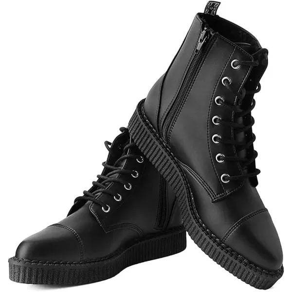 T.U.K. Shoes A9636 Unisex-Adult Boots, Black TUKskin Lace Up Pointed Boot