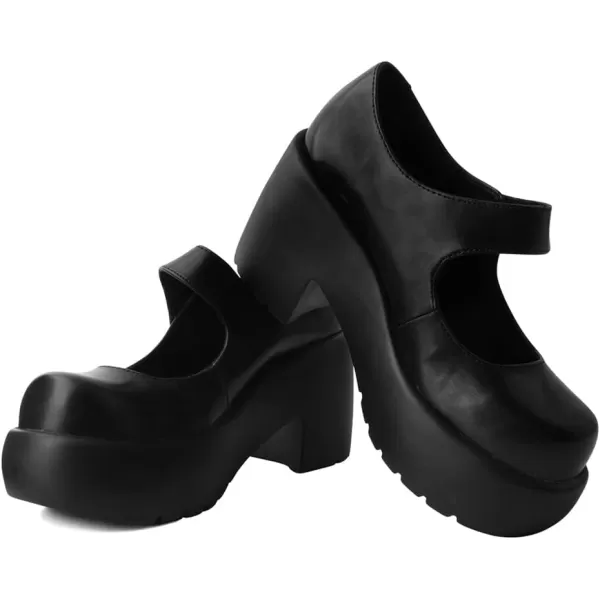 T.U.K. Shoes Anarchic Bubble Mary Jane Platform