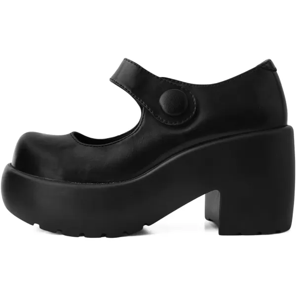 T.U.K. Shoes Anarchic Bubble Mary Jane Platform